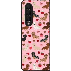 Samsung Galaxy Z Fold4 Case Hülle - Valentine 2024 puppy love