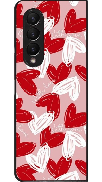 Samsung Galaxy Z Fold4 Case Hülle - Valentine 2024 with love heart