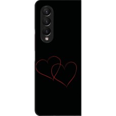 Samsung Galaxy Z Fold4 Case Hülle - Valentine 2023 attached heart