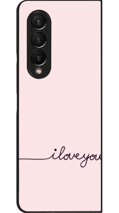 Samsung Galaxy Z Fold4 Case Hülle - Valentine 2023 i love you writing
