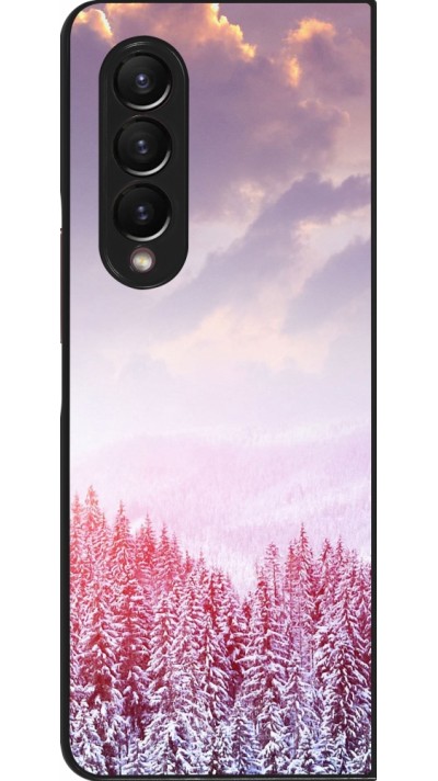 Samsung Galaxy Z Fold4 Case Hülle - Winter 22 Pink Forest