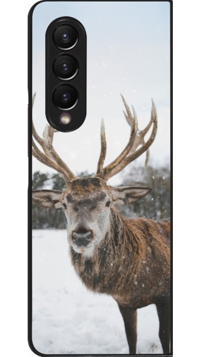 Samsung Galaxy Z Fold4 Case Hülle - Winter 25 Winter reindeer