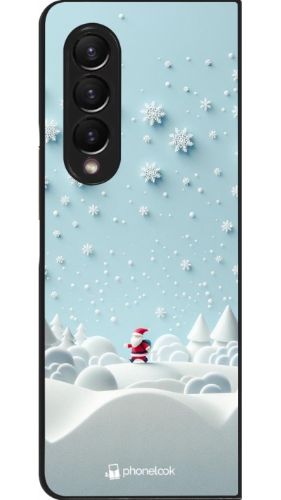 Samsung Galaxy Z Fold4 Case Hülle - Weihnachten 2023 Kleiner Vater Schneeflocke