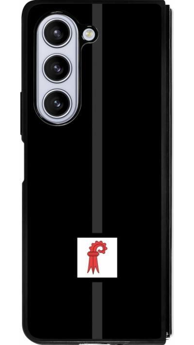 Samsung Galaxy Z Fold5 Case Hülle - Silikon schwarz Kanton BL schwarz