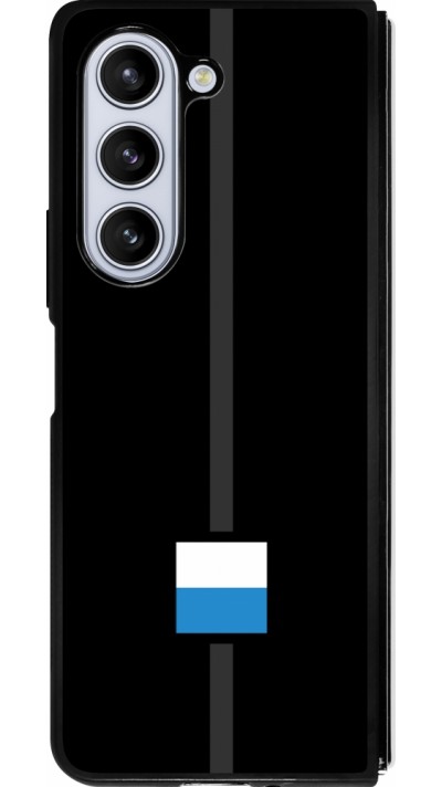 Samsung Galaxy Z Fold5 Case Hülle - Silikon schwarz Kanton LU schwarz