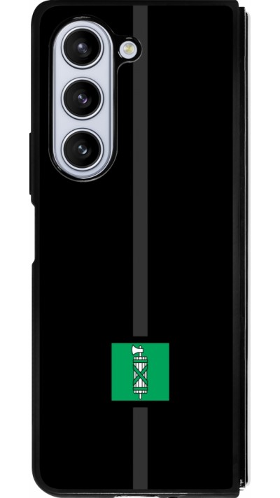 Samsung Galaxy Z Fold5 Case Hülle - Silikon schwarz Kanton SG schwarz