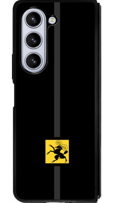 Samsung Galaxy Z Fold5 Case Hülle - Silikon schwarz Kanton SH schwarz