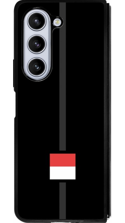 Samsung Galaxy Z Fold5 Case Hülle - Silikon schwarz Kanton SO schwarz