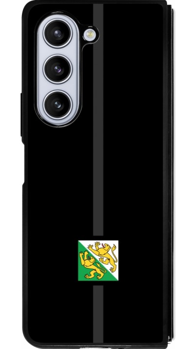 Samsung Galaxy Z Fold5 Case Hülle - Silikon schwarz Kanton TG schwarz