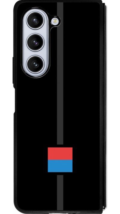 Samsung Galaxy Z Fold5 Case Hülle - Silikon schwarz Kanton TI schwarz