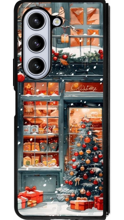 Samsung Galaxy Z Fold5 Case Hülle - Silikon schwarz Christmas 25 Xmas Shop