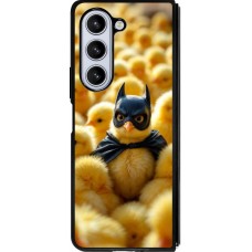 Samsung Galaxy Z Fold5 Case Hülle - Silikon schwarz Easter 2026 Chicken Batman
