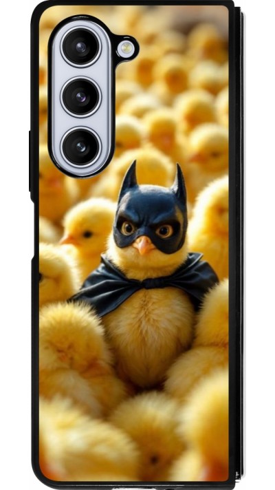 Samsung Galaxy Z Fold5 Case Hülle - Silikon schwarz Easter 2026 Chicken Batman