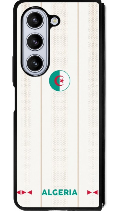 Samsung Galaxy Z Fold5 Case Hülle - Silikon schwarz Algerien 2026 personalisierbares Fussballtrikot