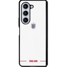 Samsung Galaxy Z Fold5 Case Hülle - Silikon schwarz England 2026 personalisierbares Fussballtrikot