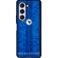 Samsung Galaxy Z Fold5 Case Hülle - Silikon schwarz Bosnien und Herzegowina 2026 personalisierbares Fussballtrikot