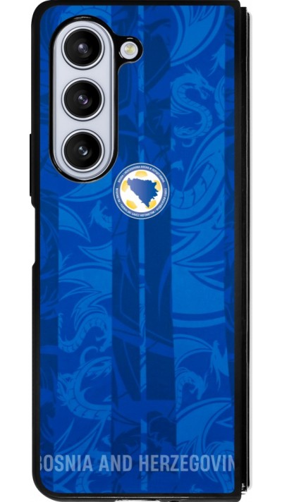 Samsung Galaxy Z Fold5 Case Hülle - Silikon schwarz Bosnien und Herzegowina 2026 personalisierbares Fussballtrikot