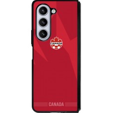 Samsung Galaxy Z Fold5 Case Hülle - Silikon schwarz Kanada 2026 personalisierbares Fussballtrikot