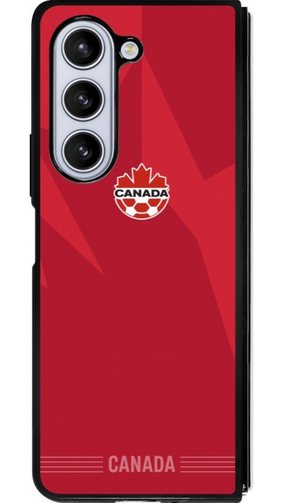 Samsung Galaxy Z Fold5 Case Hülle - Silikon schwarz Kanada 2026 personalisierbares Fussballtrikot