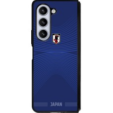 Samsung Galaxy Z Fold5 Case Hülle - Silikon schwarz Japan 2026 personalisierbares Fussballtrikot