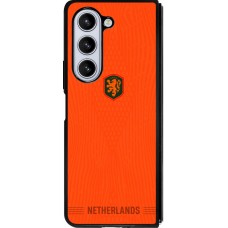 Samsung Galaxy Z Fold5 Case Hülle - Silikon schwarz Niederlande 2026 personalisierbares Fussballtrikot
