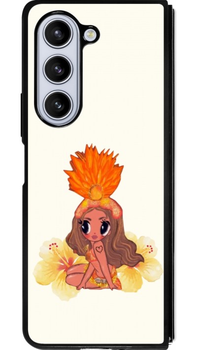 Samsung Galaxy Z Fold5 Case Hülle - Silikon schwarz Karol G Tropicoqueta