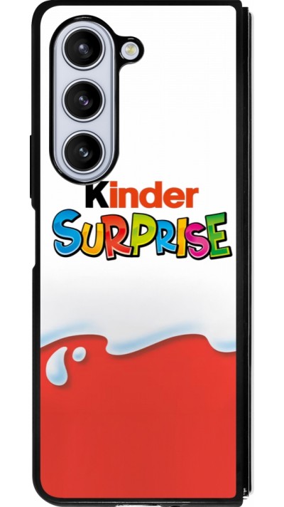 Samsung Galaxy Z Fold5 Case Hülle - Silikon schwarz Kinder Surprise