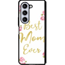 Samsung Galaxy Z Fold5 Case Hülle - Silikon schwarz Mom 2024 best Mom ever