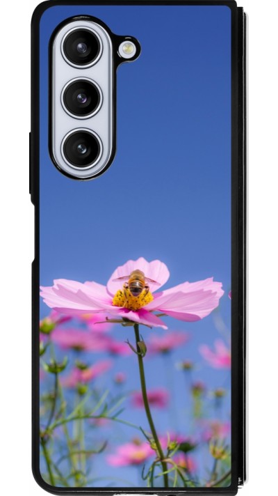 Samsung Galaxy Z Fold5 Case Hülle - Silikon schwarz Bee on a flower 2026