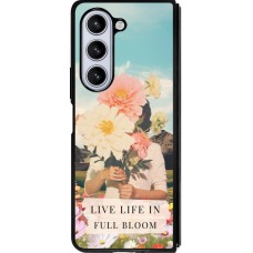 Samsung Galaxy Z Fold5 Case Hülle - Silikon schwarz Live life in full moon 2026