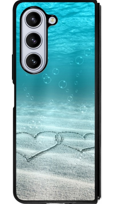 Samsung Galaxy Z Fold5 Case Hülle - Silikon schwarz Summer 18 19