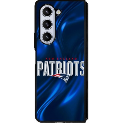 Samsung Galaxy Z Fold5 Case Hülle - Silikon schwarz Super Bowl 26 Patriots 2
