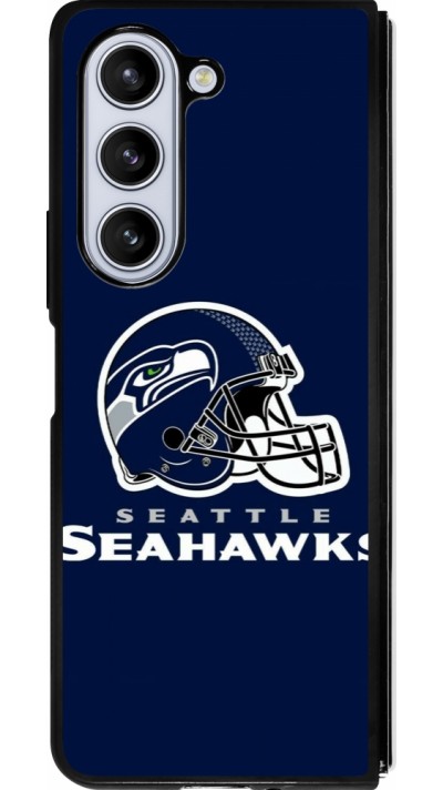 Samsung Galaxy Z Fold5 Case Hülle - Silikon schwarz Super Bowl 26 Seattle 3