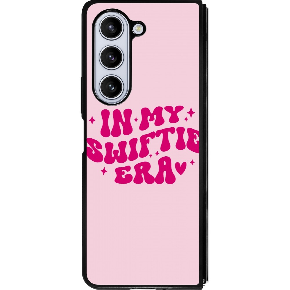 Samsung Galaxy Z Fold5 Case Hülle - Silikon schwarz Taylor Swift In My Swiftie Era - Pink