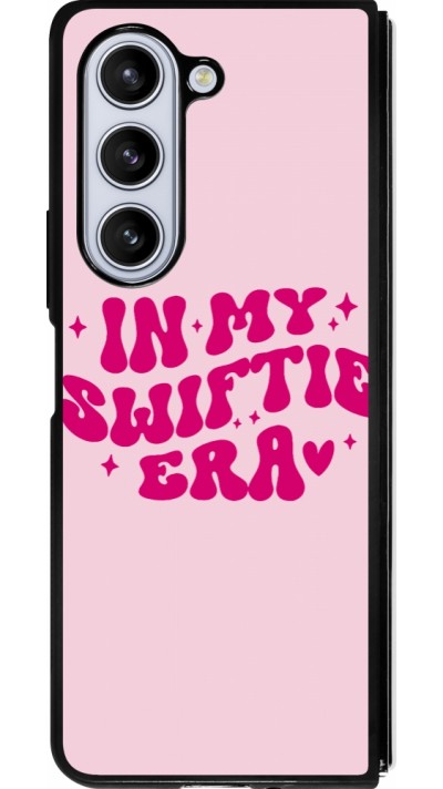 Samsung Galaxy Z Fold5 Case Hülle - Silikon schwarz Taylor Swift In My Swiftie Era - Pink