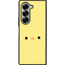 Samsung Galaxy Z Fold6 Case Hülle - Silikon schwarz Easter 2026 Little chicken