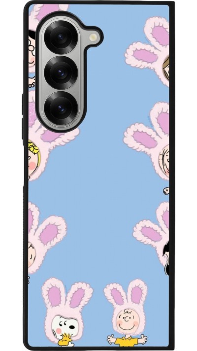 Samsung Galaxy Z Fold6 Case Hülle - Silikon schwarz Easter 2026 Snoopy