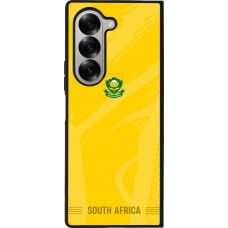 Samsung Galaxy Z Fold6 Case Hülle - Silikon schwarz Südafrika 2026 personalisierbares Fussballtrikot