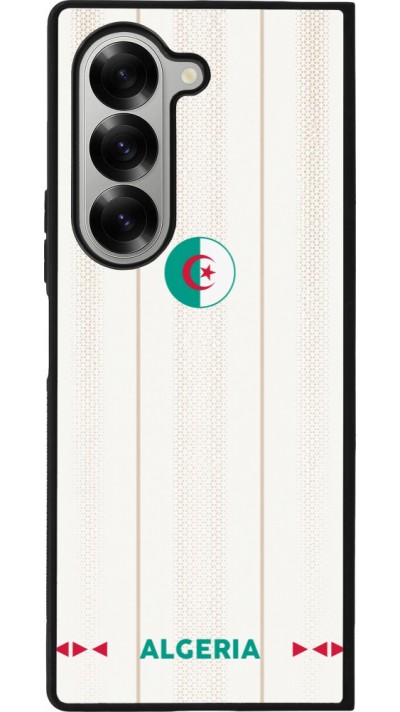Samsung Galaxy Z Fold6 Case Hülle - Silikon schwarz Algerien 2026 personalisierbares Fussballtrikot