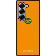 Samsung Galaxy Z Fold6 Case Hülle - Silikon schwarz Australien 2026 personalisierbares Fussballtrikot