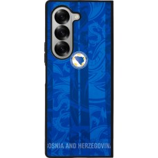 Samsung Galaxy Z Fold6 Case Hülle - Silikon schwarz Bosnien und Herzegowina 2026 personalisierbares Fussballtrikot