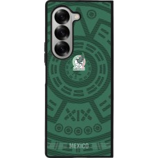 Samsung Galaxy Z Fold6 Case Hülle - Silikon schwarz Mexiko 2026 personalisierbares Fussballtrikot