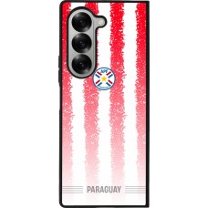 Samsung Galaxy Z Fold6 Case Hülle - Silikon schwarz Paraguay 2026 personalisierbares Fussballtrikot
