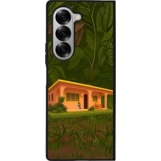 Samsung Galaxy Z Fold6 Case Hülle - Silikon schwarz Benitos house DTMF