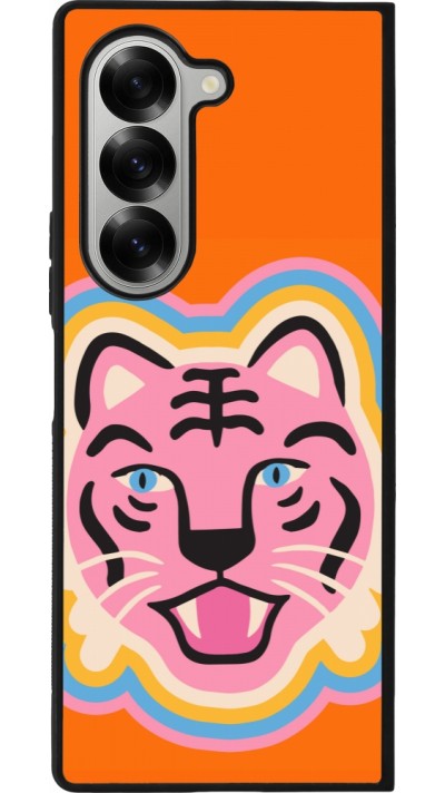 Samsung Galaxy Z Fold6 Case Hülle - Silikon schwarz Lion colors 2026