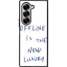 Samsung Galaxy Z Fold6 Case Hülle - Silikon schwarz Offline is the new luxury