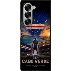 Samsung Galaxy Z Fold6 Case Hülle - Silikon schwarz Fussball Kap Verde splash 2026