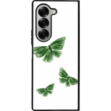 Samsung Galaxy Z Fold6 Case Hülle - Silikon schwarz Butterflies 2026