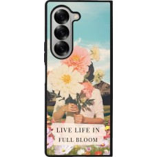 Samsung Galaxy Z Fold6 Case Hülle - Silikon schwarz Live life in full moon 2026