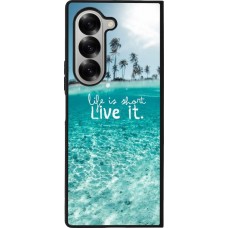 Samsung Galaxy Z Fold6 Case Hülle - Silikon schwarz Summer 18 24